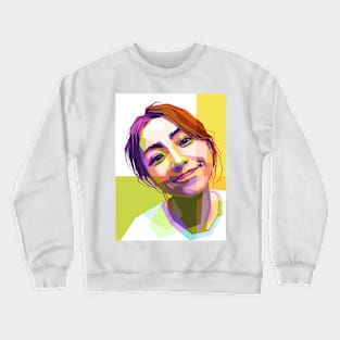 just a girl Crewneck Sweatshirt